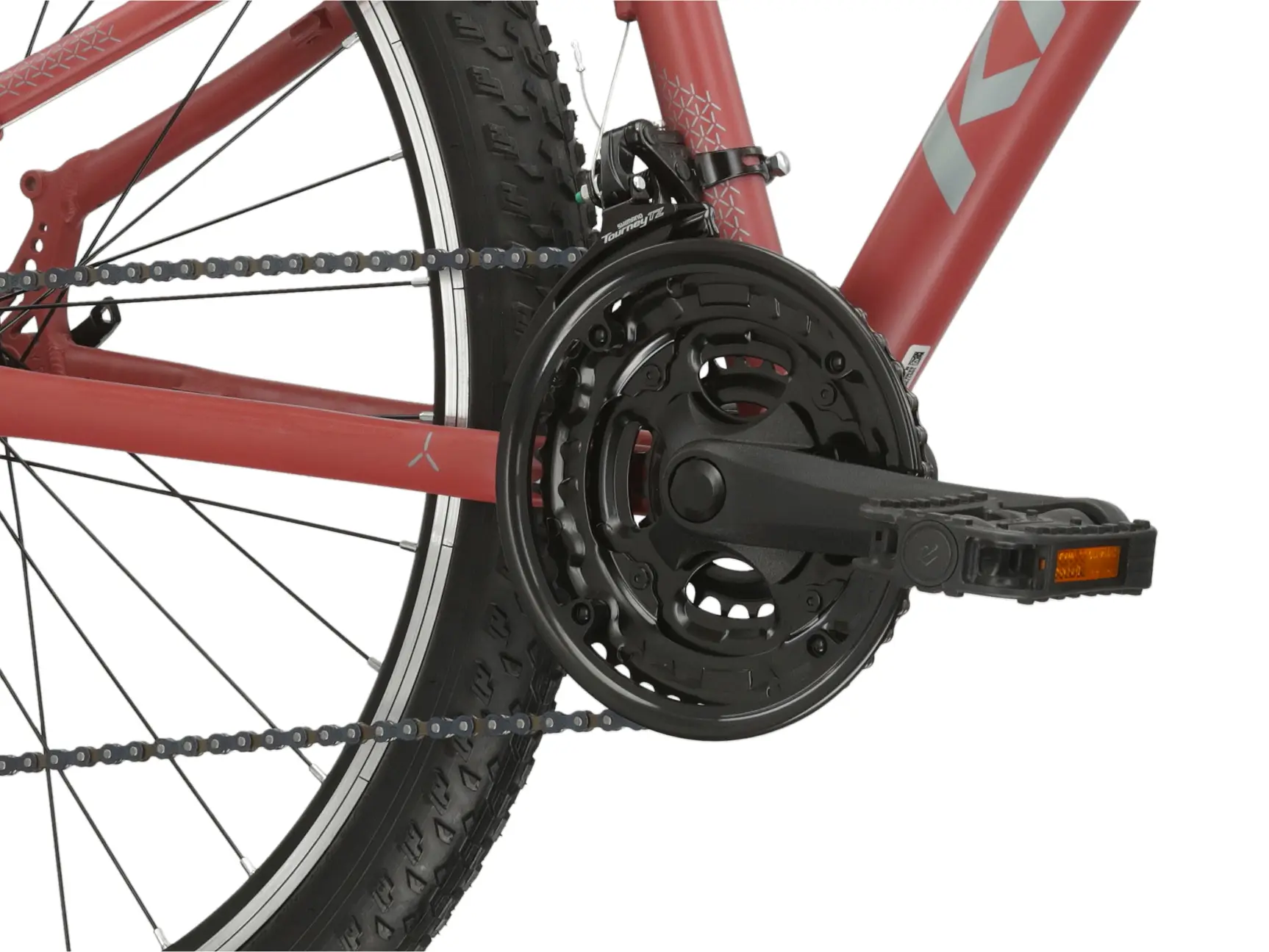 KROSS LEA 1.0, model 2025, pneu 26", barva kaštanová - ZDARMA dopravné, odborná montáž, seřízení a sada světel!