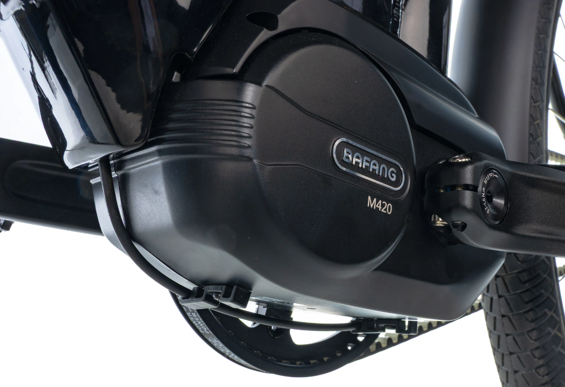 Městské elektrokolo Leader Fox TERTIUM 28", rám 16,5" (XS), model 2025-1, black - ZDARMA dopravné, odborná montáž, seřízení a druhá baterie za 1,- Kč!