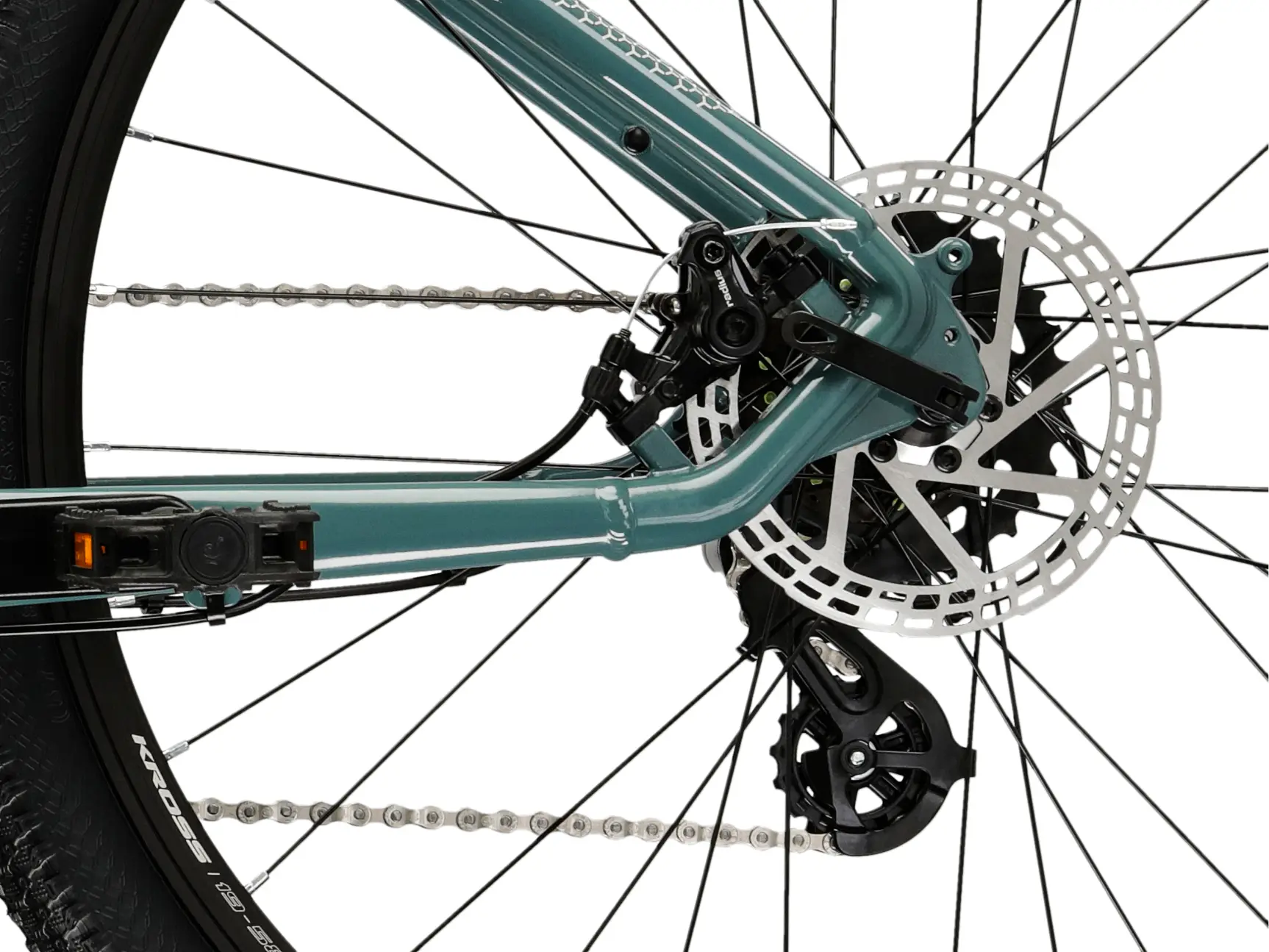 KROSS HEXAGON 2.0, rám 20" (XL), model 2026, pneu 29", barva zelený/stříbrný - ZDARMA dopravné, seřízení, odborná montáž a sada světel!