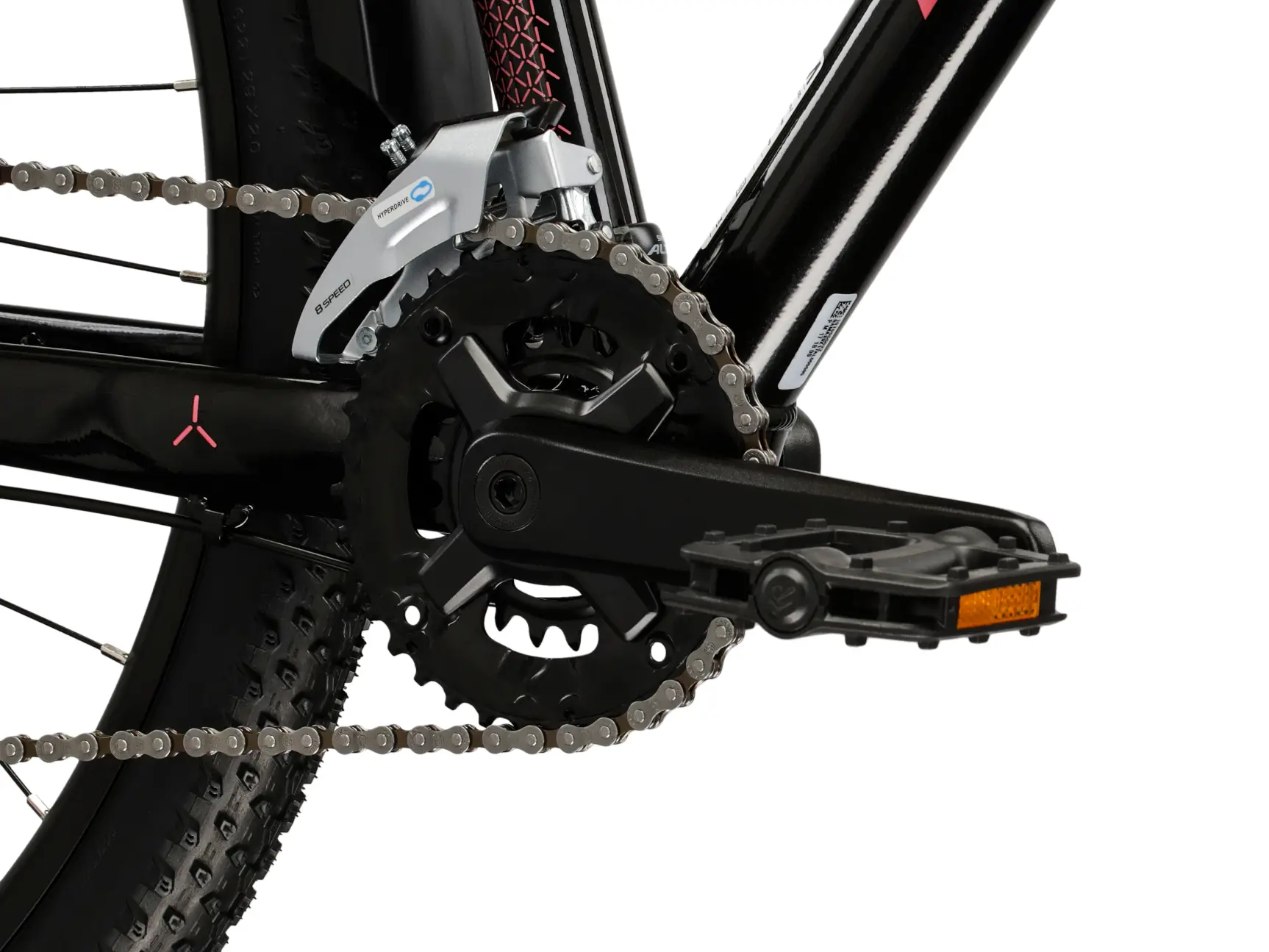 KROSS LEA 4.0 EQ, model 2026, pneu 29", barva černá/růžová modrá - ZDARMA dopravné, seřízení, odborná montáž a sada světel!