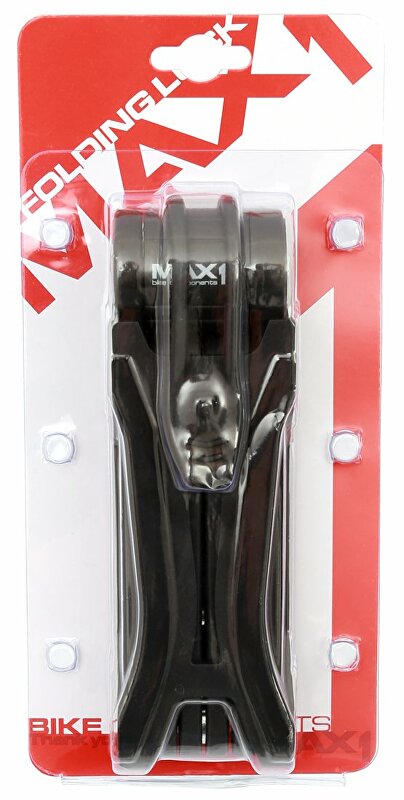 Skládací zámek MAX1 Bull 850 mm, černý