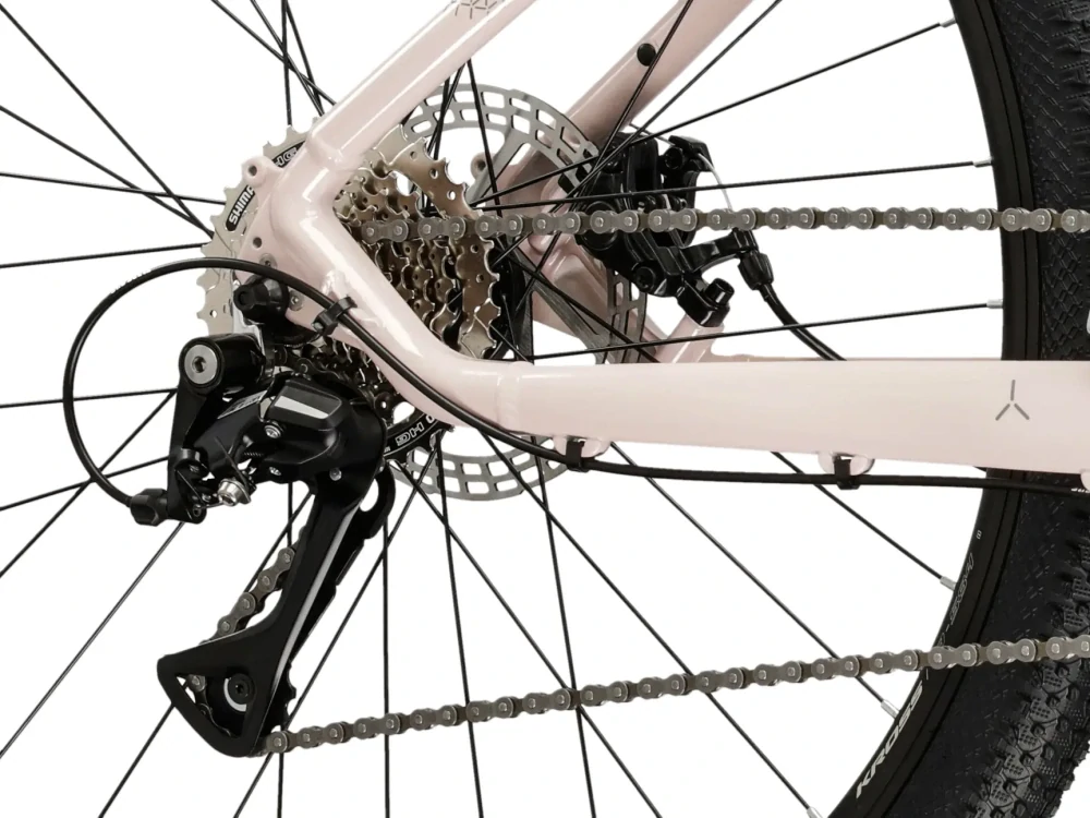 KROSS LEA 3.0, rám 14" (XS), model 2026, pneu 27,5", barva růžová/šedá - ZDARMA dopravné, seřízení, odborná montáž a sada světel!