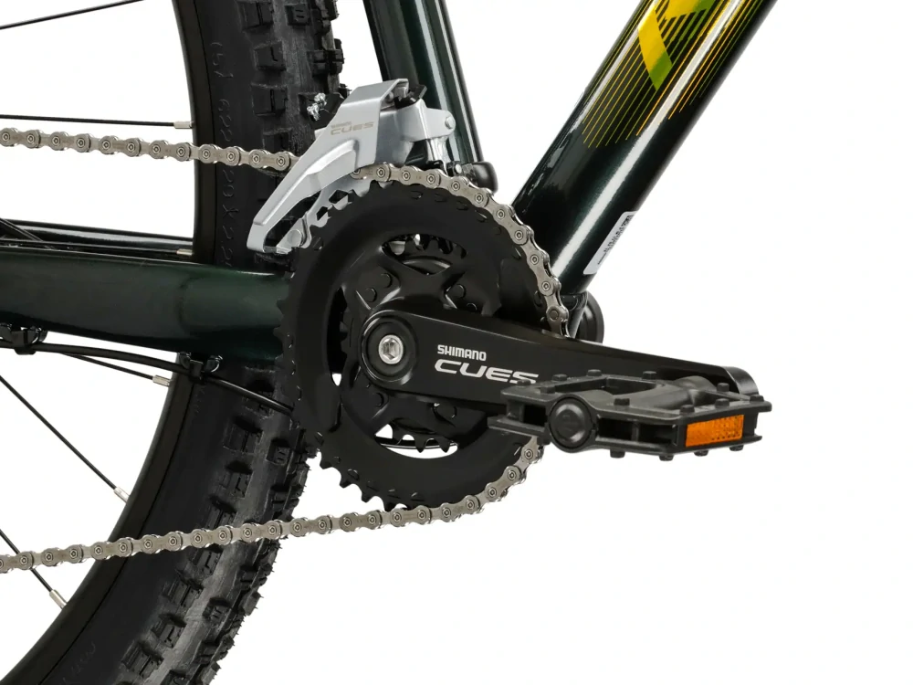 KROSS HEXAGON 5.0, rám 21" (XXL), model 2026, pneu 29", barva zelená/zelená - ZDARMA dopravné, seřízení, odborná montáž a sada světel!