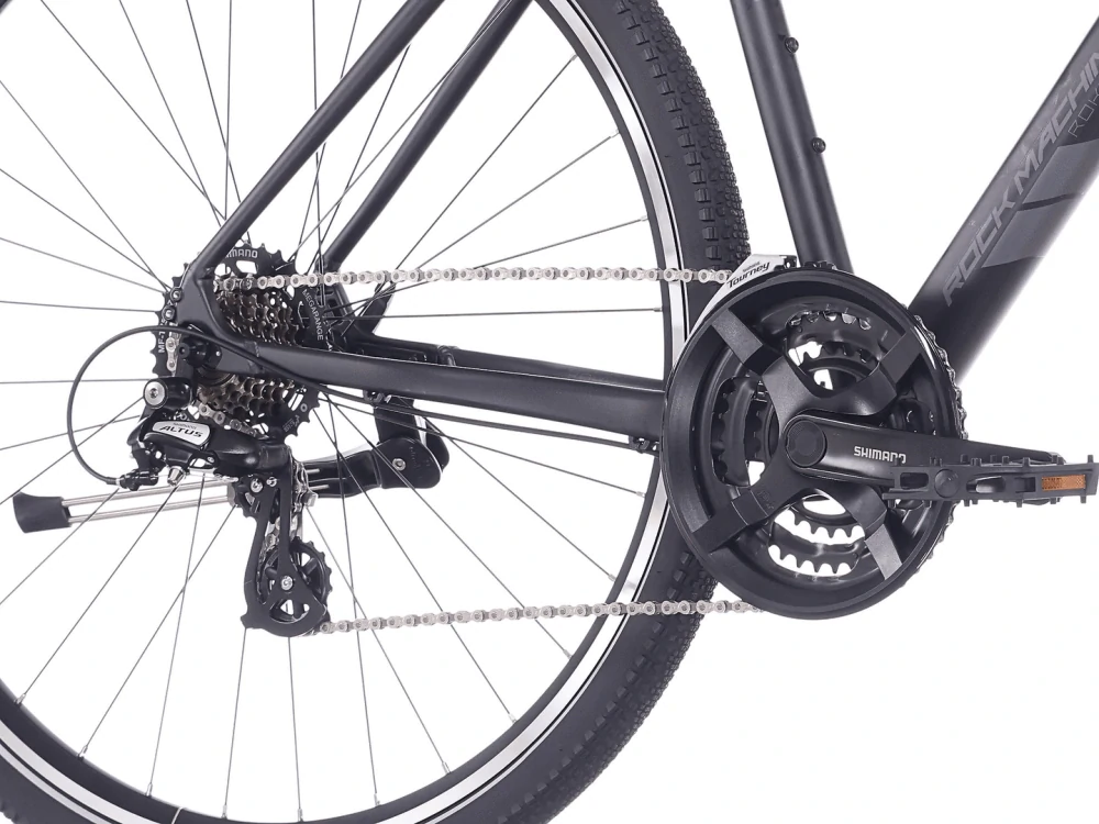 Rock Machine Rokk 30, rám 20" (L), model 2026, barva Matte Black - ZDARMA dopravné, seřízení, odborná montáž a sada světel!