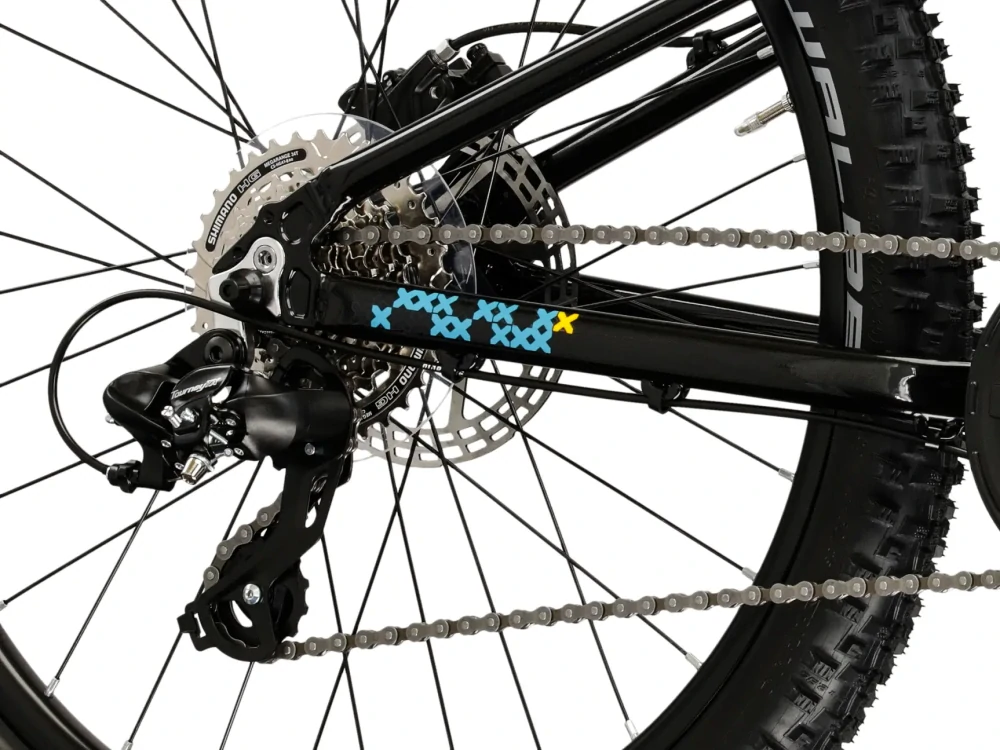 KROSS LEVEL JR 2.0, model 2025, pneu 24", barva černá/žlutá / lesk - ZDARMA dopravné, odborná montáž, seřízení a sada světel TWINS!