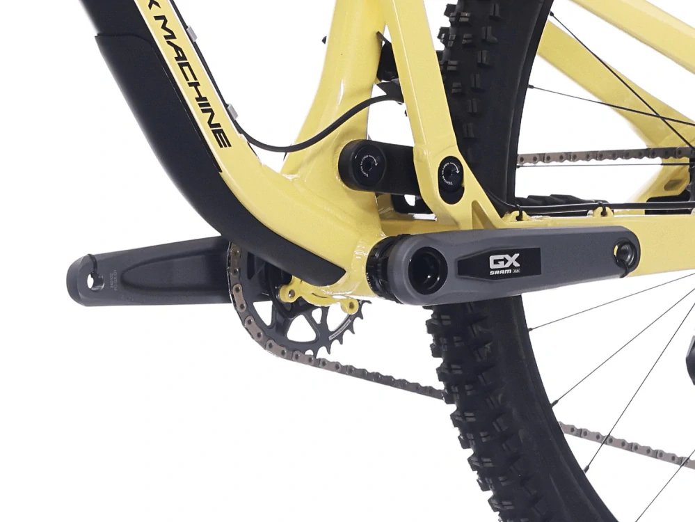 Rock Machine Whizz FS I 90 AXS, rám 16" (M), model 2025, Sulfur Yellow - ZDARMA dopravné, seřízení a odborná montáž!