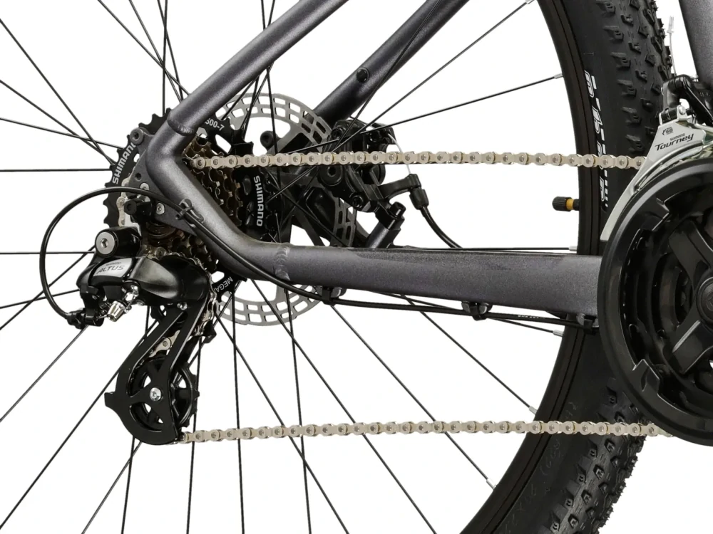 KROSS HEXAGON X200, rám 15" (S), model 2026, pneu 27,5", barva šedá/modrá/matný - ZDARMA dopravné, seřízení, odborná montáž a sada světel!