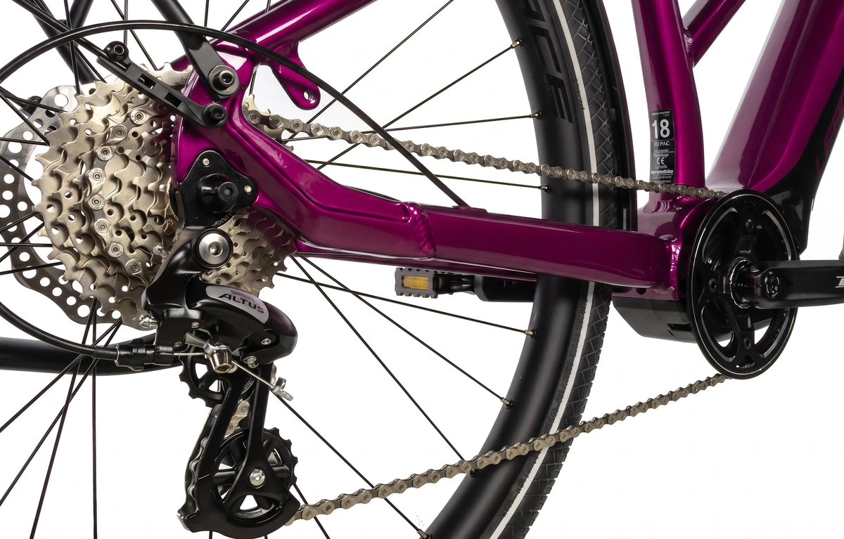 Leader Fox EXETER 28" dámský, model 2026-2, raspberry - ZDARMA dopravné, odborná montáž a seřízení!